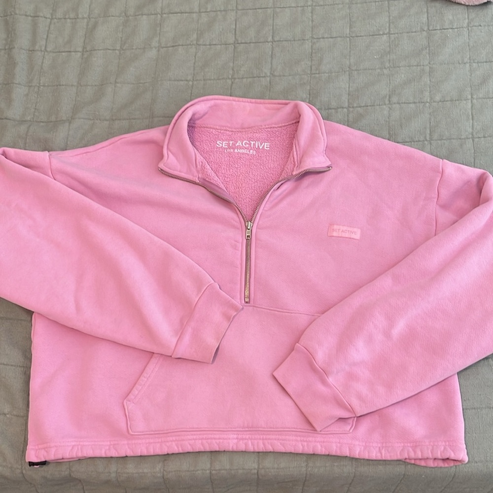 Set Active Half Zip Sweatshirt